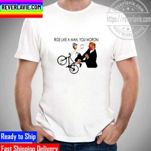 Trump Mocks Biden Riding Bicycle 2022 Meme Unisex T-Shirt