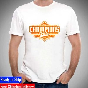 VOLS Tennessee Volunteers 2022 SEC Baseball Regular Season Champions Unisex T-Shirt