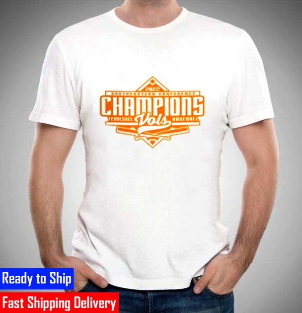VOLS Tennessee Volunteers 2022 SEC Baseball Regular Season Champions Unisex T-Shirt