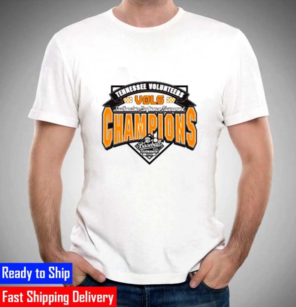 VOLS Tennessee Volunteers 2022 Sec Baseball Tournament Champions Unisex T-Shirt