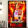 WWE And Still US Champion Theory Hell In A Cell Home Decor Poster Canvas