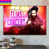 WWE Elias Concert Tonight WWE Raw Elias Is Back Home Decor Poster Canvas