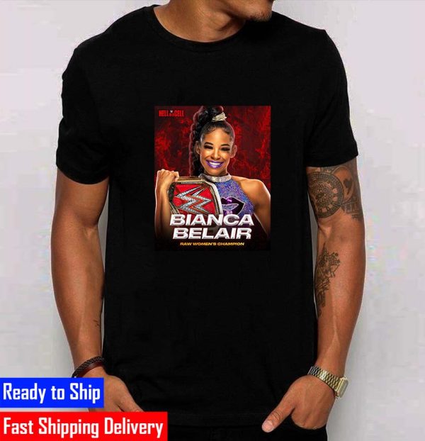 WWE Hell In A Cell Bianca Belair Raw Womens Champion Unisex T-Shirt