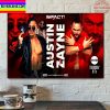 WWE Impact Wrestling NJPW Global Super Juniors Tournament Ace Austin Vs Alex Zayne Home Decor Poster Canvas