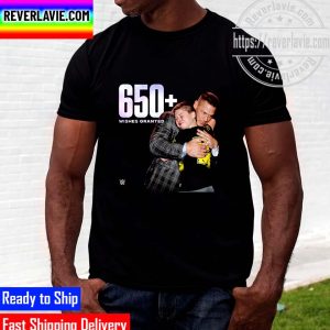 WWE John Cena 650+ Wishes Granted In Cena Month Unisex T-Shirt