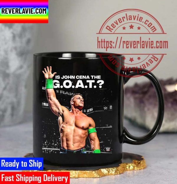 WWE John Cena Is The GOAT Classic Coffee Mug