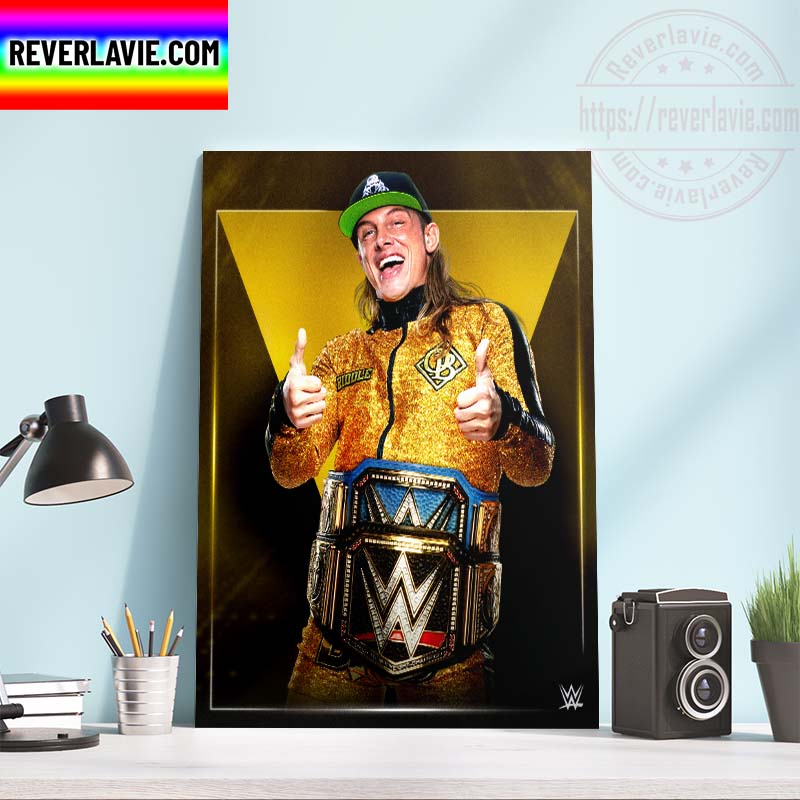 WWE Matthew Riddle Super King of Bros Home Decor Poster Canvas WWE Matthew Riddle Super King of Bros Home Decor Poster Canvas