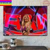 WWE Raw Is Carmella WWE Wins Home Decor Poster Canvas