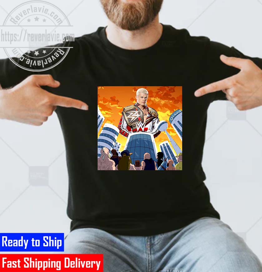 WWE Raw Otanod Smack Down Cody Rhodes Unisex T-Shirt WWE Raw Otanod Smack Down Cody Rhodes Unisex T-Shirt