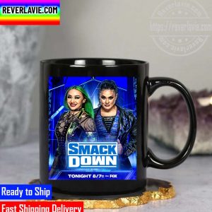 WWE Smack Down Shotzi vs Tamina Snuka in Money In The Bank MITB Qualifying Style Coffee Mug