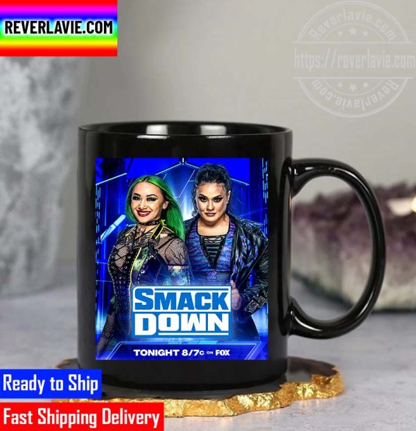 WWE Smack Down Shotzi vs Tamina Snuka in Money In The Bank MITB Qualifying Style Coffee Mug