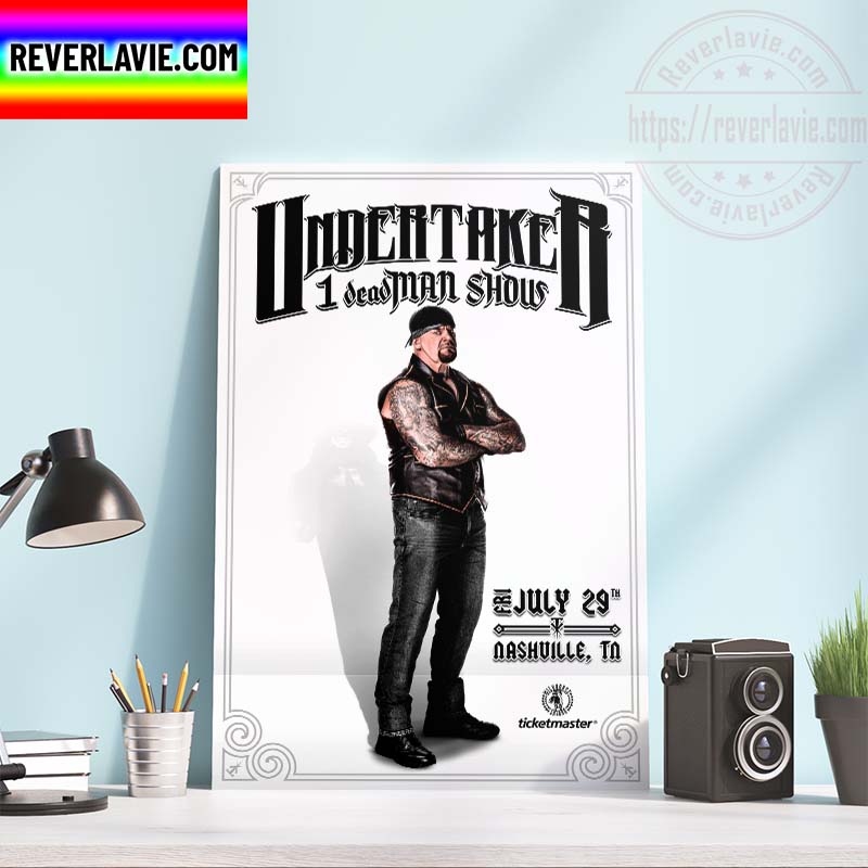 WWE Summer Slam Ticketmaster Undertaker 1 Seas Man Show Home Decor Poster Canvas WWE Summer Slam Ticketmaster Undertaker 1 Seas Man Show Home Decor Poster Canvas