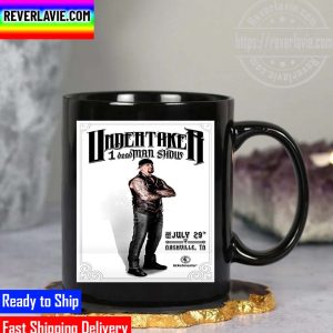 WWE Summer Slam Ticketmaster Undertaker 1 Seas Man Show Style Coffee Mug