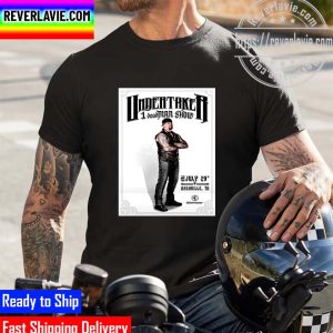 WWE Summer Slam Ticketmaster Undertaker 1 Seas Man Show Unisex T-Shirt