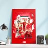 Wales Are Heading To Their First World Cup Qatar 2022 In 64 Years Home Decor Poster Canvas