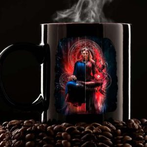 Wanda Maximoff and Dr Strange Multiverse of Madness Doctor Strange 2 Fan Gift Coffee Mug