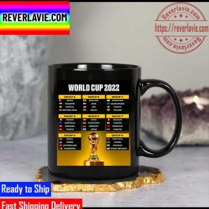 World Cup 2022 WC Qatar The Complete 2022 World Cup Groups Classic Coffee Mug