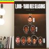 2022 WNBA Playoffs Clinched Connecticut Sun 6 Seasons In A Row Playoff Bound Home Decor Poster Canvas