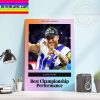 2022 ESPYS Awards Cooper Kupp Best Championship Performance Home Decor Poster Canvas