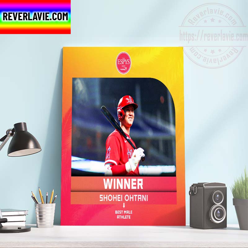 2022 ESPYS Awards Shohei Ohtani The Winner of Best Male Athlete Home Decor Poster Canvas 2022 ESPYS Awards Shohei Ohtani The Winner of Best Male Athlete Home Decor Poster Canvas