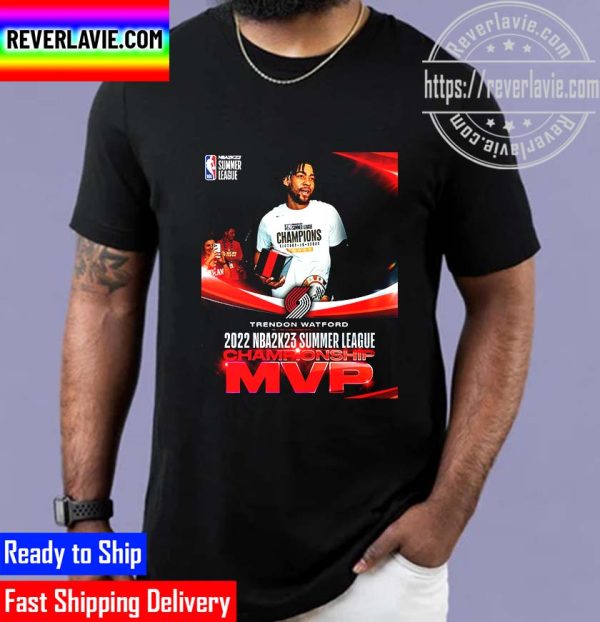 2022 NBA 2K23 Summer League Championship Game MVP Trendon Watford Unisex T-Shirt