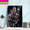 Sadio Mane Wins The African Player Of The Year 2022 Home Decor Poster Canvas