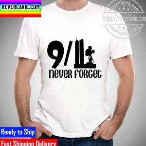 9.11 Never Forget Twin Towers Memorial Unisex T-Shirt