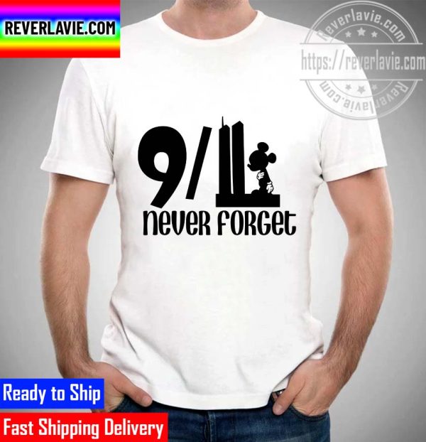 9.11 Never Forget Twin Towers Memorial Unisex T-Shirt