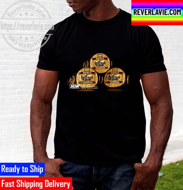 AEW World Trios Championship Belts Unisex T-Shirt