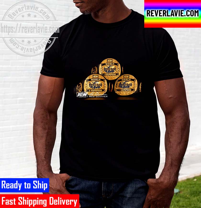AEW World Trios Championship Belts Unisex T-Shirt AEW World Trios Championship Belts Unisex T-Shirt