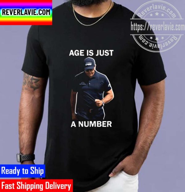 Age Is Just A Number Tiger Woods Phil Mickelson Unisex T-Shirt
