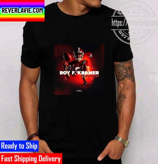 Alabama Football Congrats Bryce Young 2021-22 Roy F Kramer SEC Southeastern Conference Athlete of the Year Unisex T-Shirt