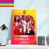 Cody Rhodes 2022 ESPYS Awards Winner WWE Moment Of The Year Home Decor Poster Canvas