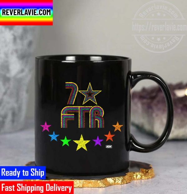 All Elite Wrestling FTR 7 Star FTR Style Coffee Mug