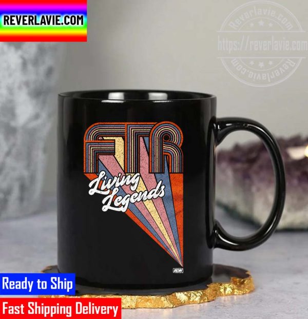 All Elite Wrestling FTR Living Legends Style Coffee Mug