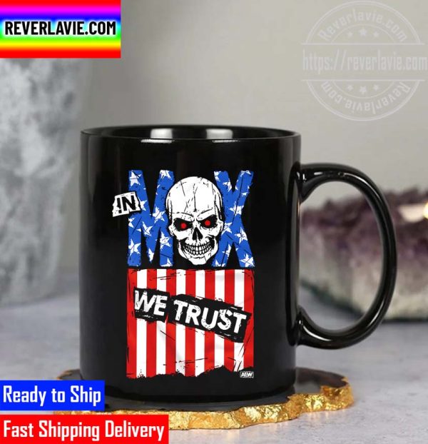 All Elite Wrestling Jon Moxley In Mox We Trust Style Coffee Mug