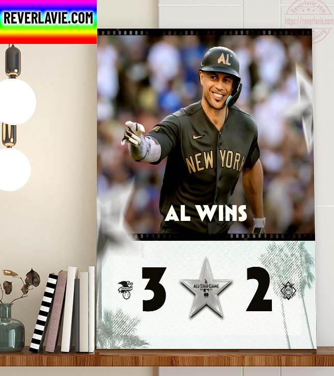 All Star Game AL Wins Makes 9 Straight Over The NL Home Decor Poster Canvas All Star Game AL Wins Makes 9 Straight Over The NL Home Decor Poster Canvas