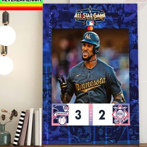 All Star Game American League Makes 9 Straight Over The National League Home Decor Poster Canvas