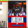 Giancarlo Stanton MVP 2022 MLB All Star Game Home Decor Poster Canvas