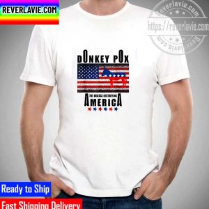 Anti Biden Donkey Pox The Disease Destroying America US Unisex T-Shirt