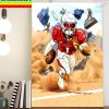 Arizona Cardinals Kyler Murray Home Decor Poster Canvas