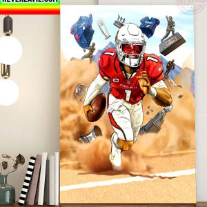Arizona Cardinals Just Getting Started Home Decor Poster Canvas