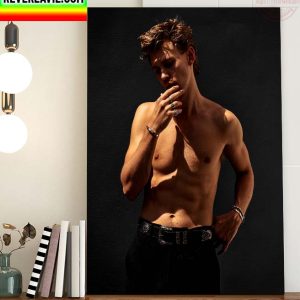 Austin Butler Covers Of VMAN Wall Art Poster Canvas