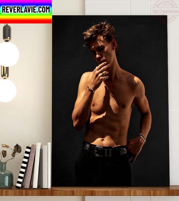 Austin Butler Covers Of VMAN Wall Art Poster Canvas