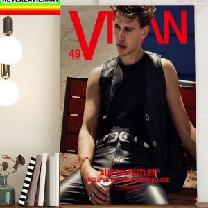 Austin Butler Covers The Latest Issue Of VMAN Wall Art Poster Canvas