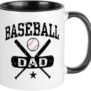 Baseball Dad For Fathers Day Mug