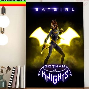Batgirl Gotham Knights Home Decor Poster Canvas