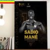 Congratulations Sadio Mane For Winning The Africa Player Of The Year Award 2022 Home Decor Poster Canvas