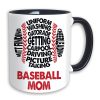 Christmas Baseball Mug