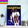 Congrats Chelsea Gray On Winning The Commissioner’s Cup MVP Home Decor Poster Canvas